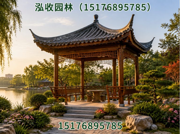 白山京津冀防腐木工程展示图